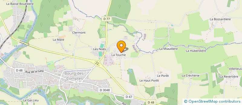 localisation de l'entreprise BELEM  BOURG-DES-COMPTES