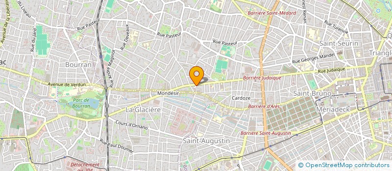 localisation de l'entreprise BELEM CONSEIL  BORDEAUX