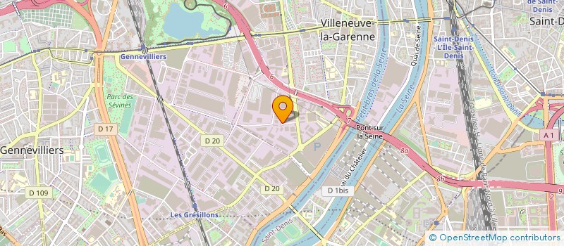 localisation de l'entreprise BELEM TAXIS à VILLENEUVE-LA-GARENNE