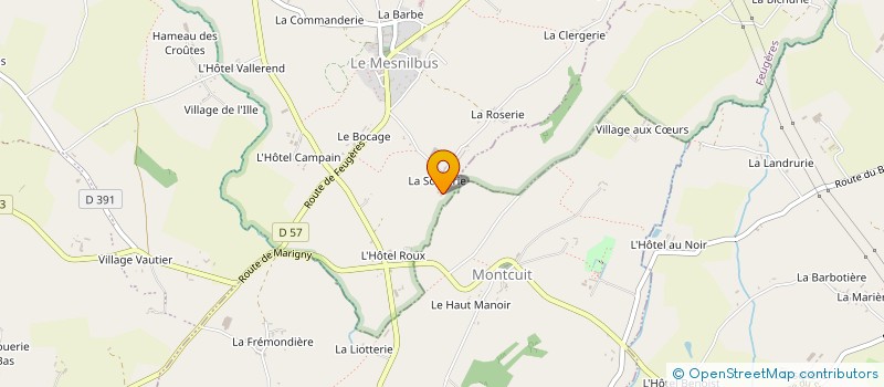 localisation de l'entreprise BELEMA  SAINT-SAUVEUR-VILLAGES