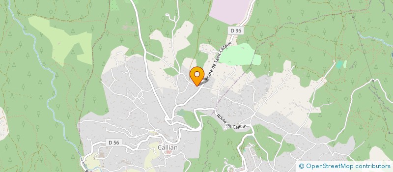 localisation de l'entreprise BELEMANJIES  CALLIAN