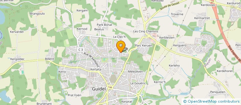 localisation de l'entreprise BELEN  NIVILLAC