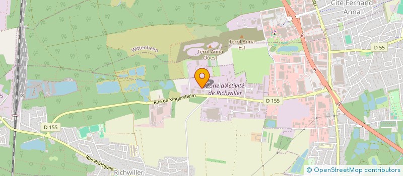 localisation de l'entreprise BELEN BATIMENT  RICHWILLER