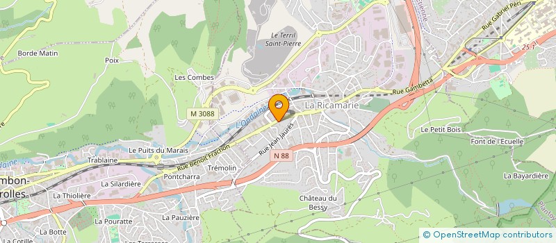 localisation de l'entreprise BELEN CONSTRUCTION  BEZIERS