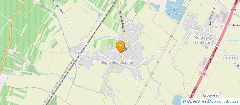 localisation de l'entreprise BELEN DENTAIRE  BLIGNY-LES-BEAUNE