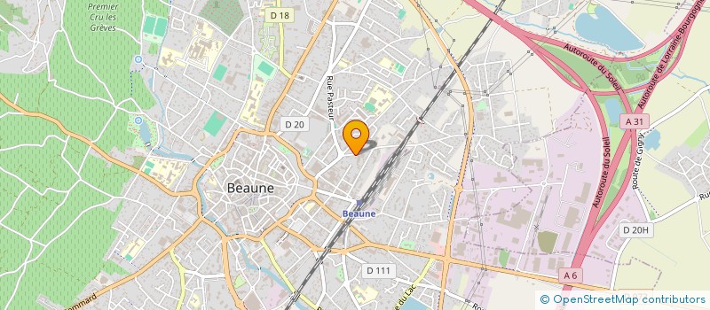 localisation de l'entreprise BELENIUM à BEAUNE