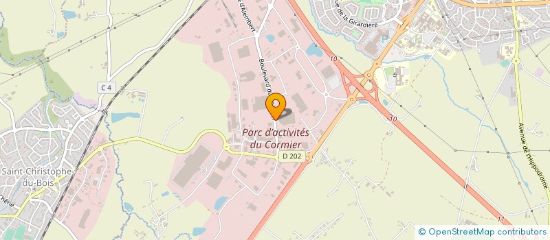 localisation de l'entreprise BELENOS à CHOLET