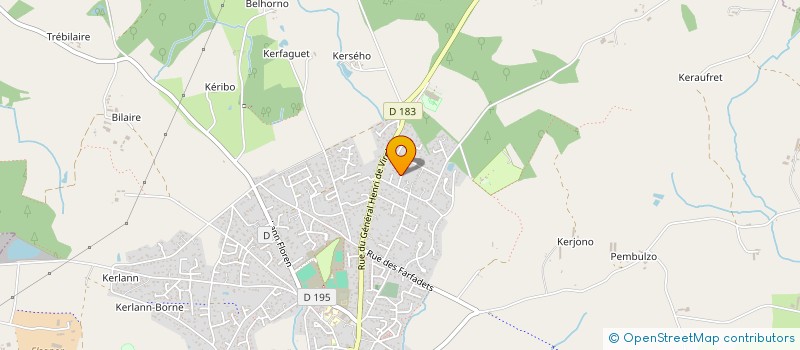 localisation de l'entreprise BELENOS 57  SURZUR