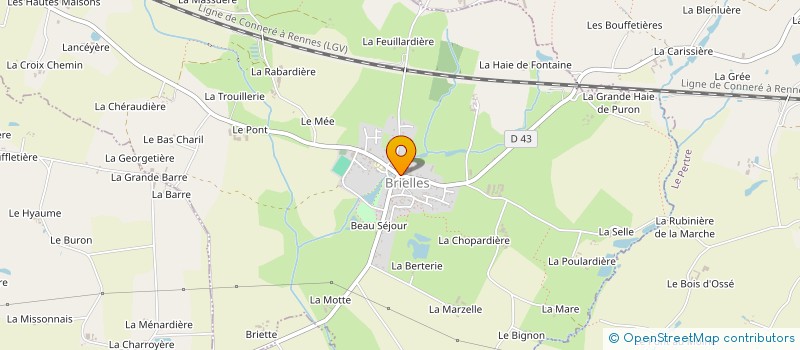 localisation de l'entreprise BELENOS à BRIELLES