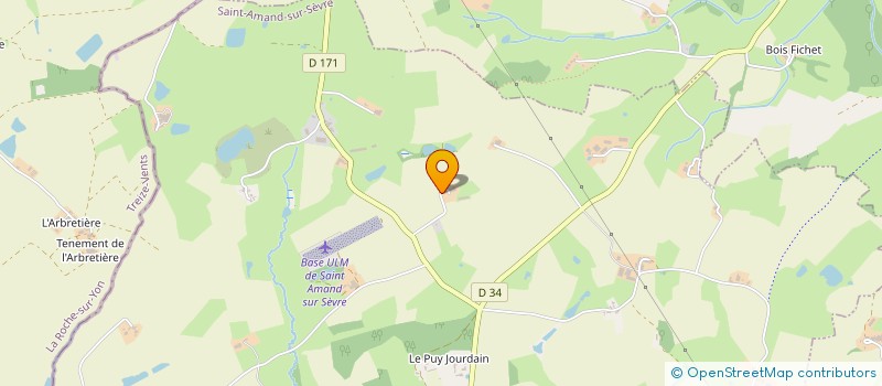 localisation de l'entreprise BELENOS  SAINT AMAND SUR SEVRE