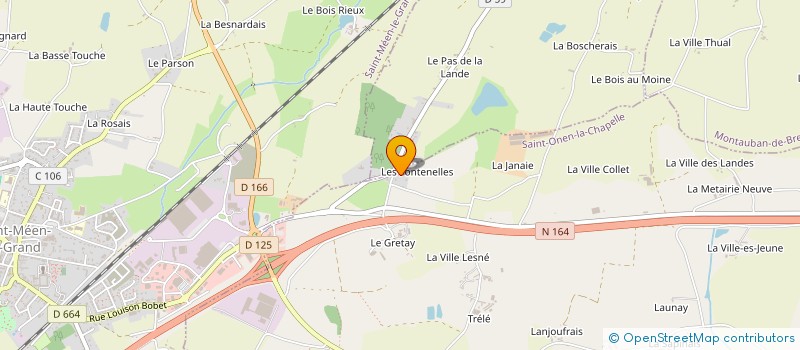 localisation de l'entreprise BELEON  SAINT-ONEN-LA-CHAPELLE