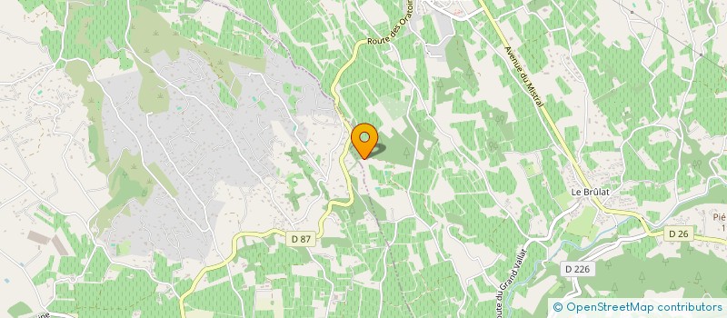 localisation de l'entreprise BELEOUVIERE à LE CASTELLET