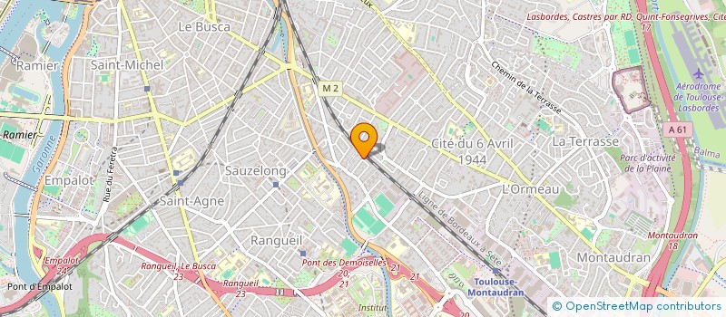 localisation de l'entreprise BELESSO ELECTRICITE à TOULOUSE