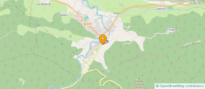 localisation de l'entreprise BELESTA ESTAI à BELESTA