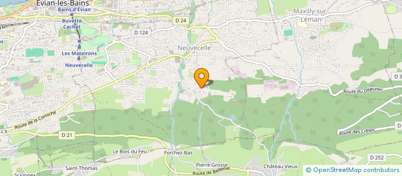 localisation de l'entreprise BELET  NEUVECELLE