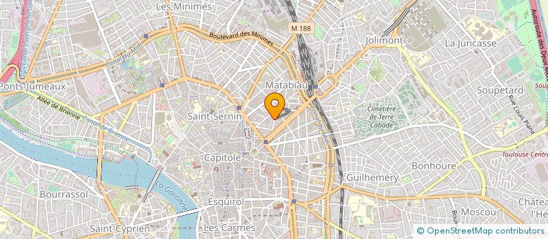 localisation de l'entreprise BELET GILBERT ET JANINE à TOULOUSE