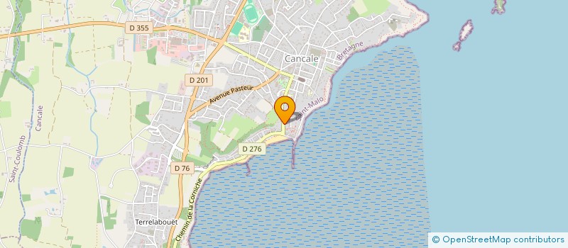 localisation de l'entreprise BELEVE  CANCALE