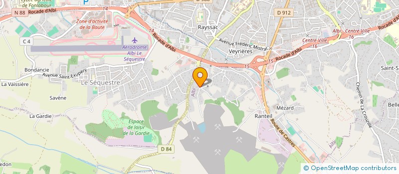 localisation de l'entreprise BELEX  VALDERIES