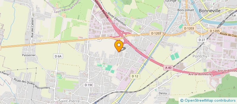 localisation de l'entreprise BELEZA GROUP  SAINT-PIERRE-EN-FAUCIGNY