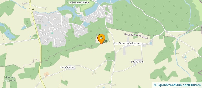 localisation de l'entreprise BELFA à DOUCHY-MONTCORBON