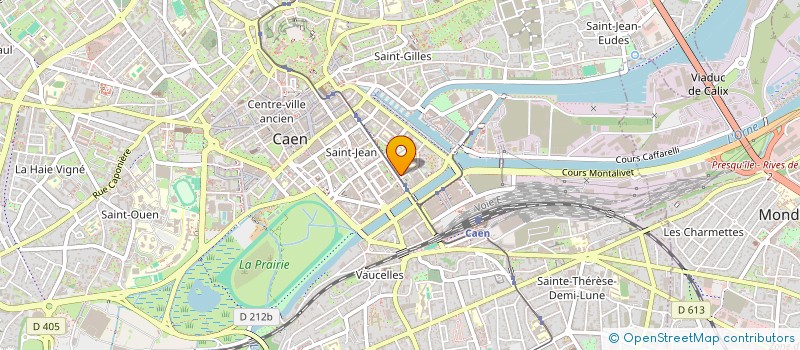 localisation de l'entreprise BELFACE à CAEN