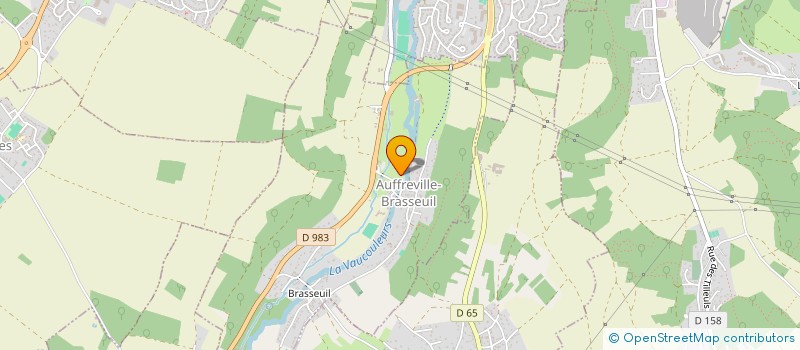 localisation de l'entreprise BELFORT  AUFFREVILLE-BRASSEUIL