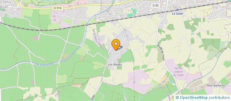 localisation de l'entreprise BELFORT  LE SOLER