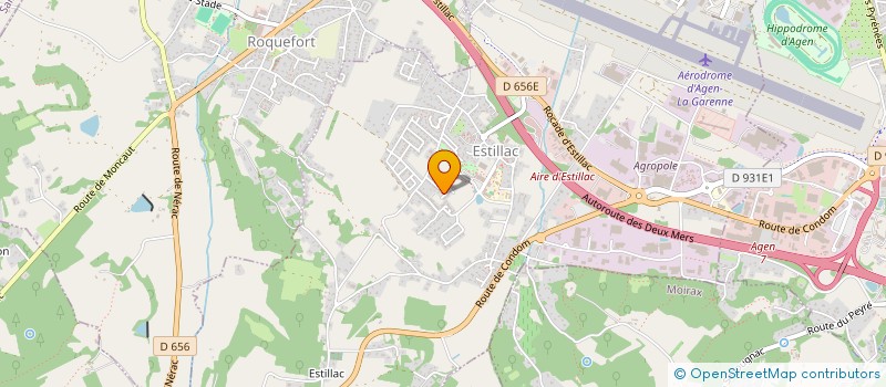 localisation de l'entreprise BELFORT CAPITAL  ESTILLAC