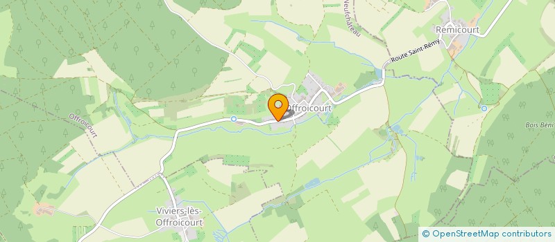 localisation de l'entreprise BELGA FRANCE à OFFROICOURT