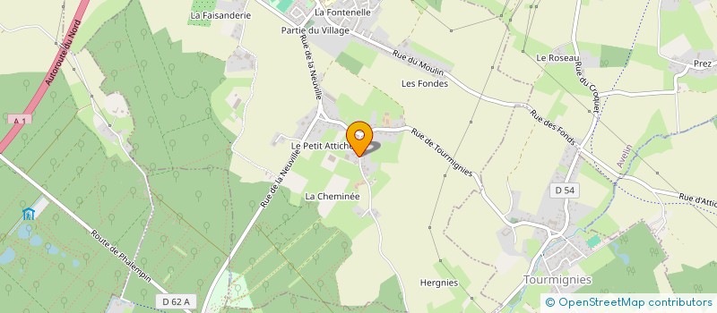 localisation de l'entreprise BELGETOBEE  ATTICHES