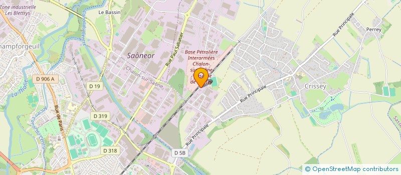 localisation de l'entreprise BELGHITI  CRISSEY