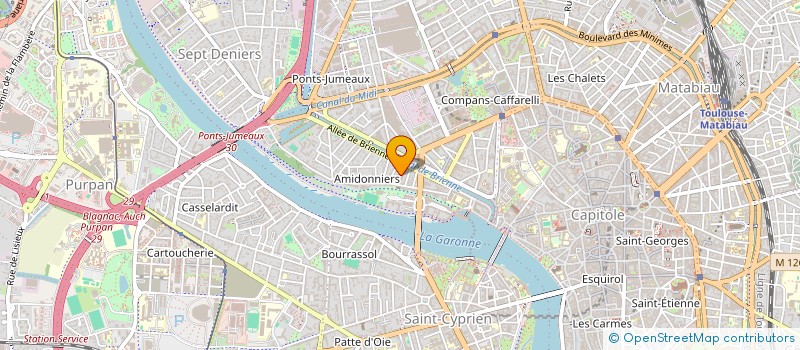 localisation de l'entreprise BELGHITI INVEST  TOULOUSE