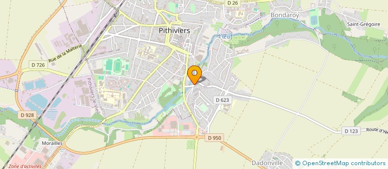 localisation de l'entreprise BELGIAN BREWMASTER EXPERTISE à PITHIVIERS