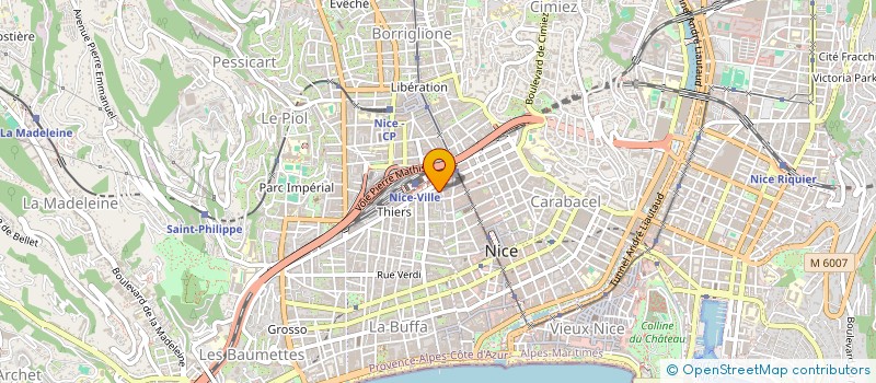 localisation de l'entreprise BELGIQUE 11 13 à NICE