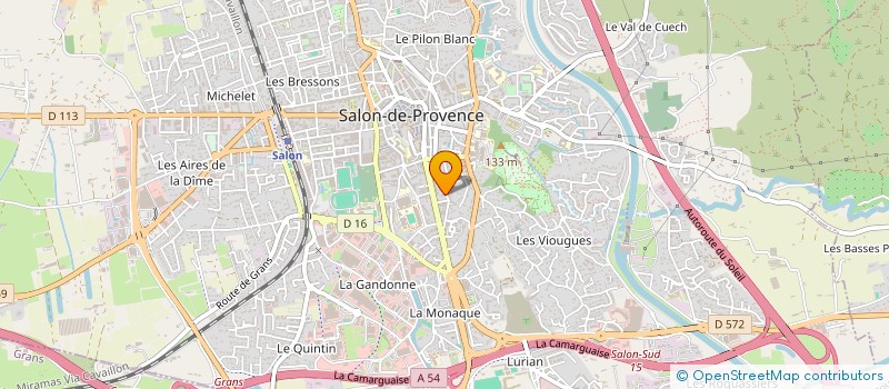 localisation de l'entreprise BELGIQUE EXPORT DISTRIB  SALON-DE-PROVENCE