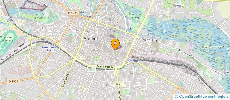 localisation de l'entreprise BELGIQUE MEUBELEN GMB  AMIENS