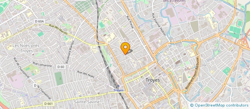 localisation de l'entreprise BELGRAVIA  TROYES