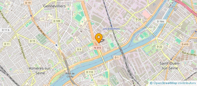 localisation de l'entreprise BELGROUP  ASNIERES-SUR-SEINE