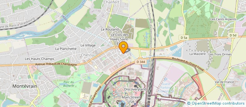 localisation de l'entreprise BELGUEN  CHESSY