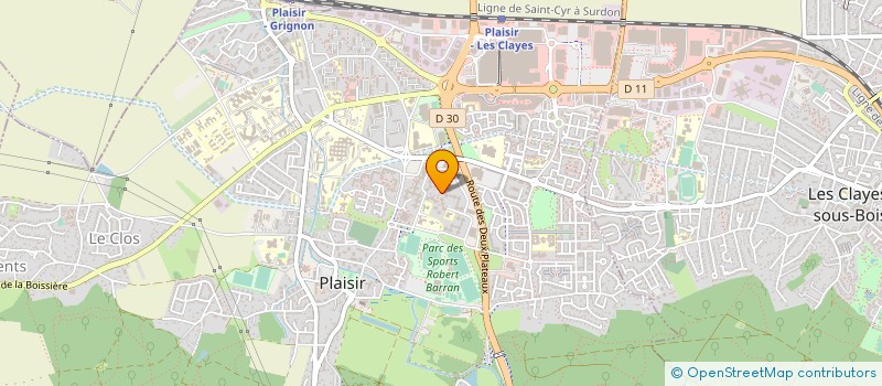 localisation de l'entreprise BELGUISSA TRANSPORT  PLAISIR