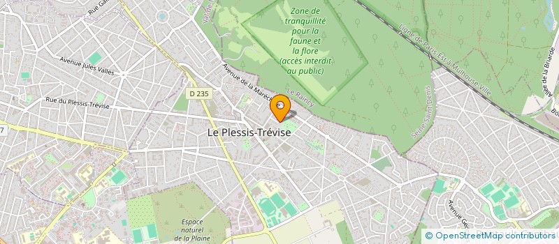 localisation de l'entreprise BELHACH INVEST à LE PLESSIS-TREVISE