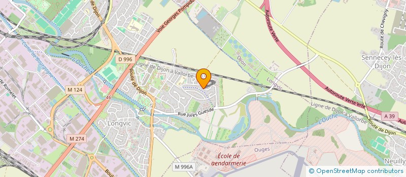 localisation de l'entreprise BELHADJ PATRIMOINE SANTE à LONGVIC