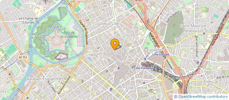 localisation de l'entreprise BELHADJER à LILLE