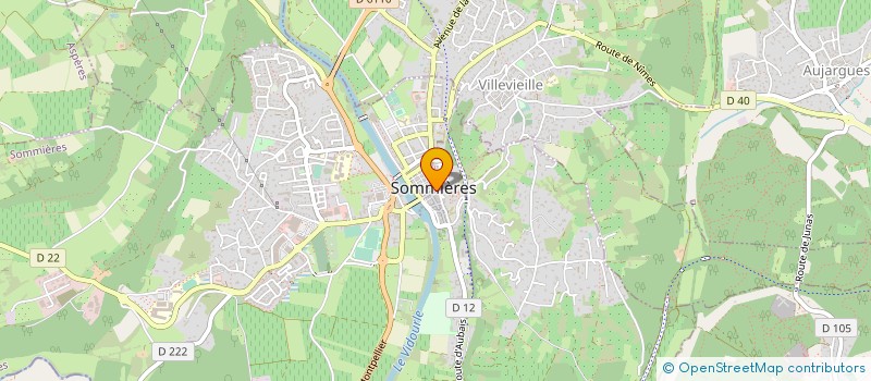 localisation de l'entreprise BELHARI  SOMMIERES