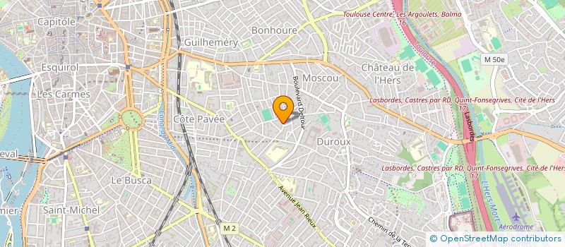 localisation de l'entreprise BELHARRA à TOULOUSE
