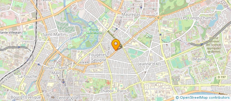 localisation de l'entreprise BELHARRA  RENNES