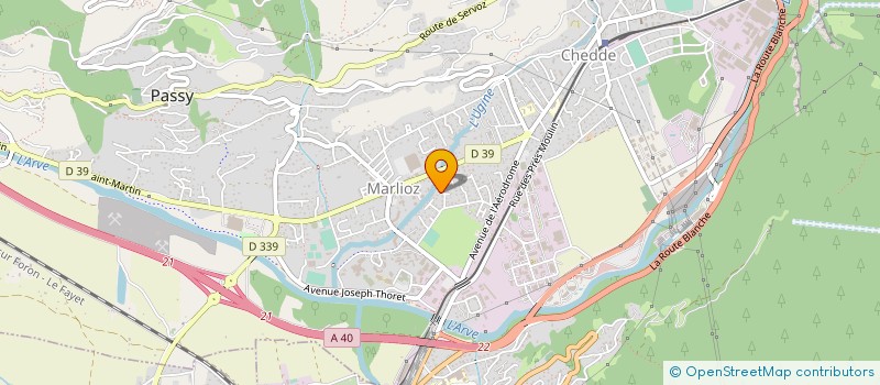 localisation de l'entreprise BELHARRA-VALLOT  PASSY