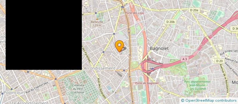 localisation de l'entreprise BELHJI CONSTRUCTION & RENOVATION  PARIS