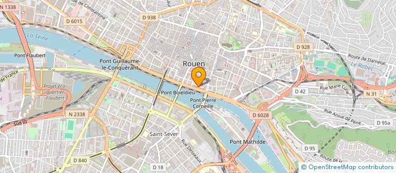 localisation de l'entreprise BELHOA à ROUEN