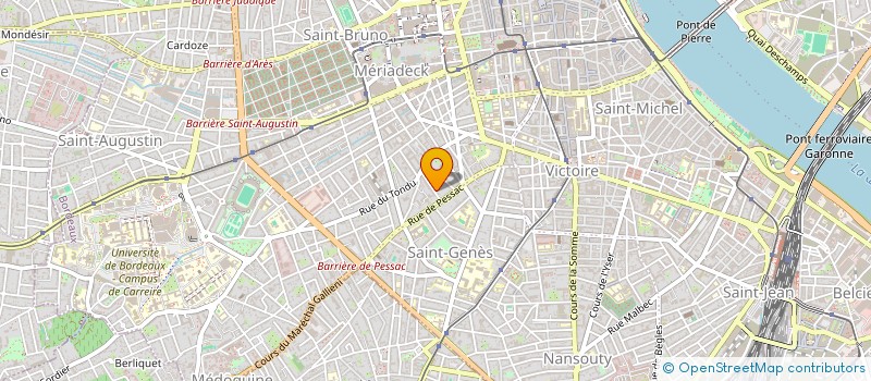 localisation de l'entreprise BELHOMME AND CO  BORDEAUX